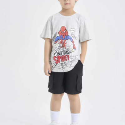 quần short phối áo thun